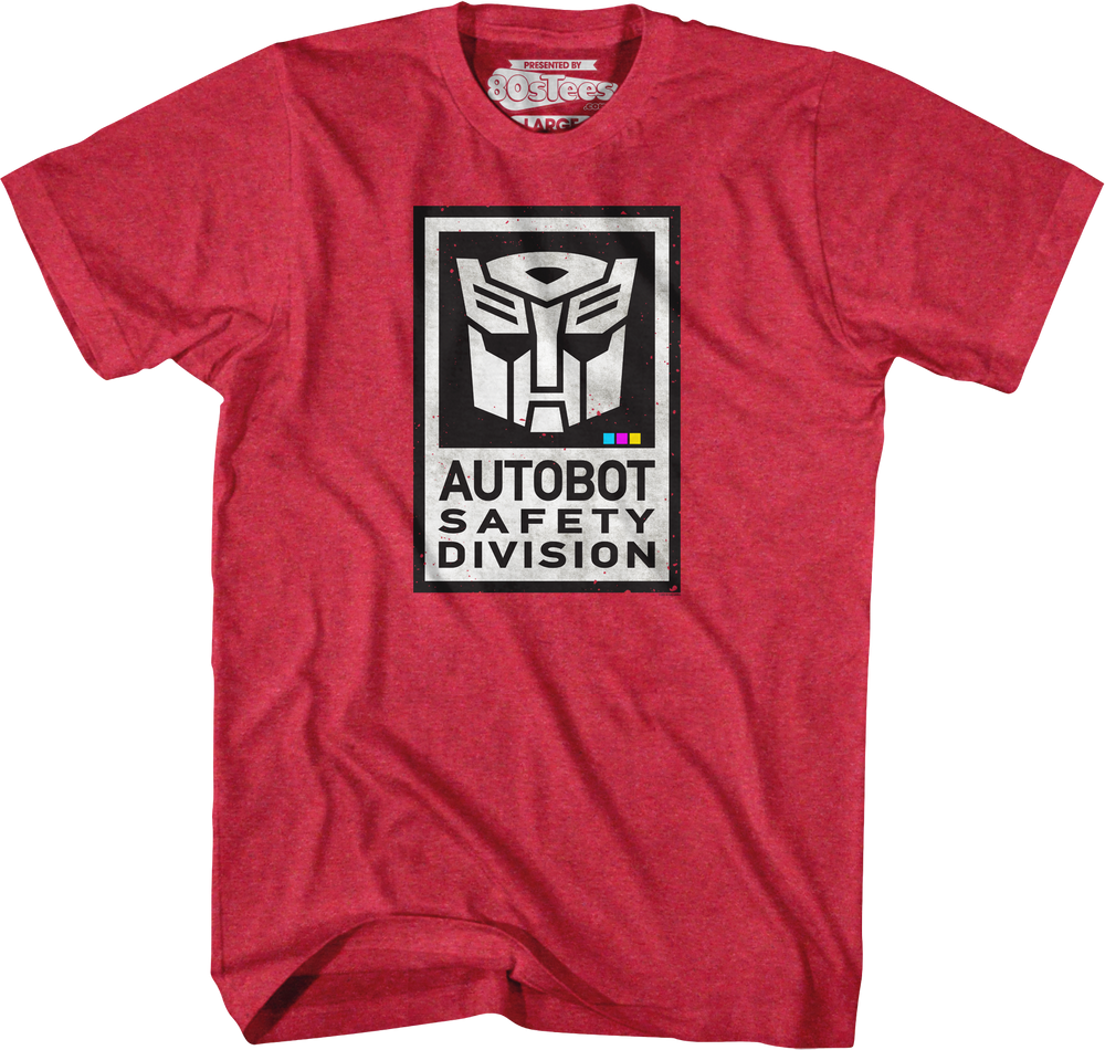 Autobot Safety Division Transformers T-Shirt