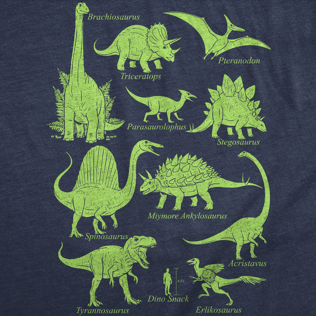 Dinosaurs And Human Dino Snack Men's T Shirt product image 3