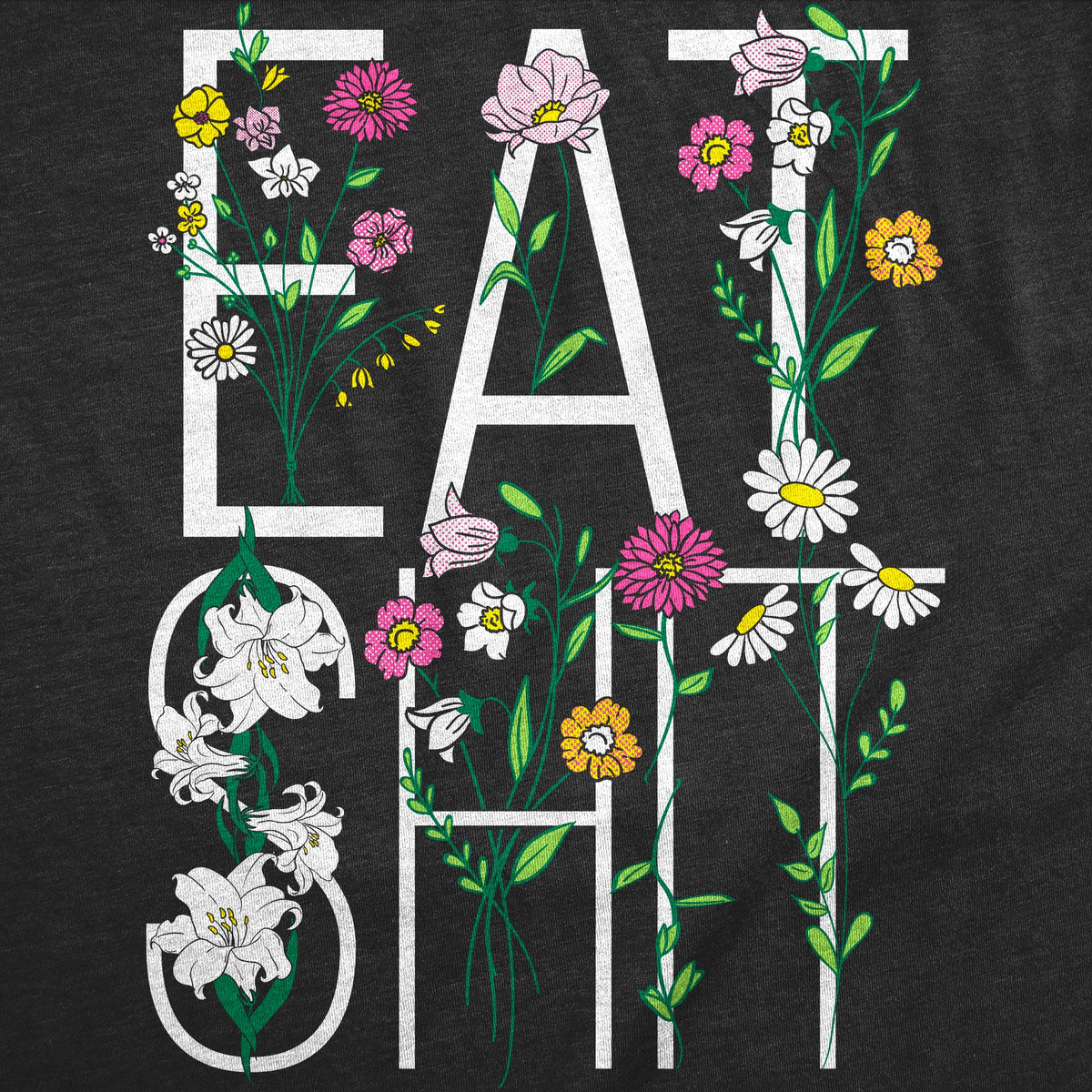 Eat Shit Flowers Men's T Shirt product image 3