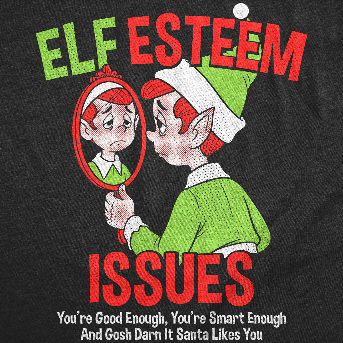 Elf Esteem Issues Men's T Shirt product image 2