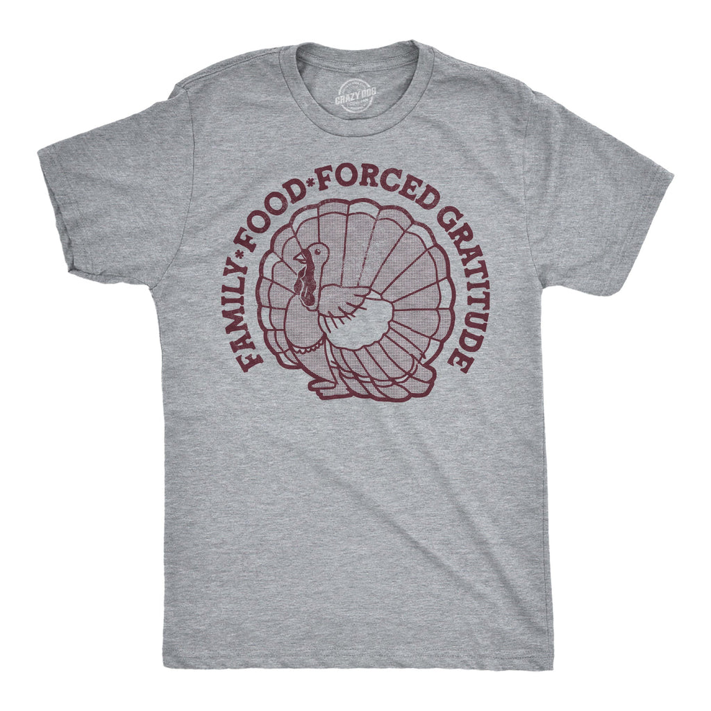 Family Food Forced Gratitude Men's T Shirt product image 1