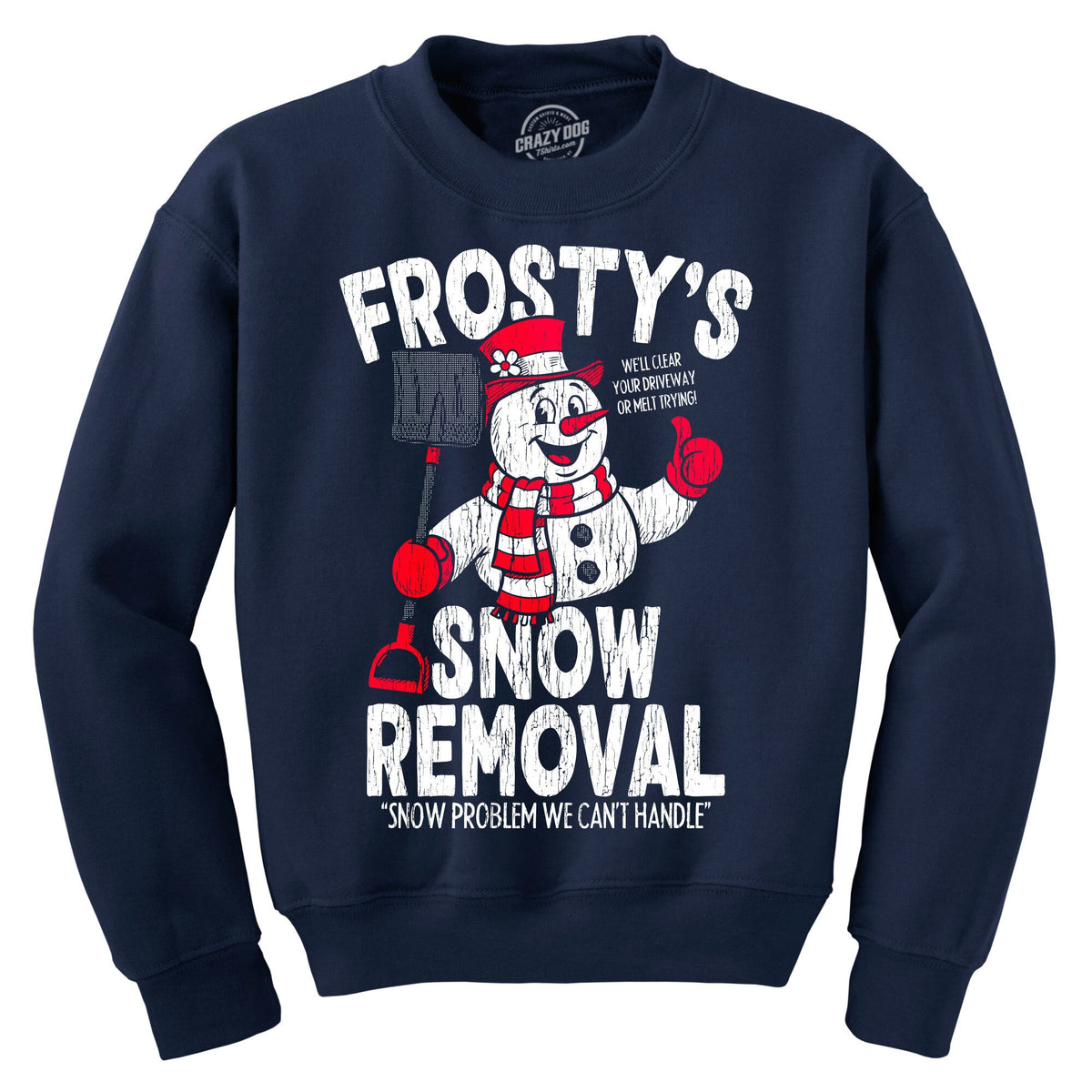 Frostys Snow Removal Crew Neck Sweatshirt product image 1