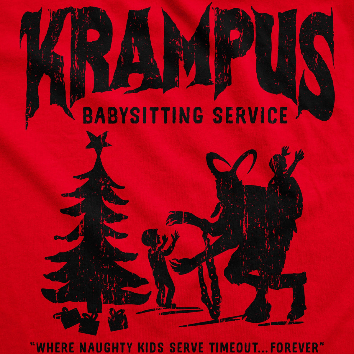 Krampus Babysitting Service Hoodie product image 2