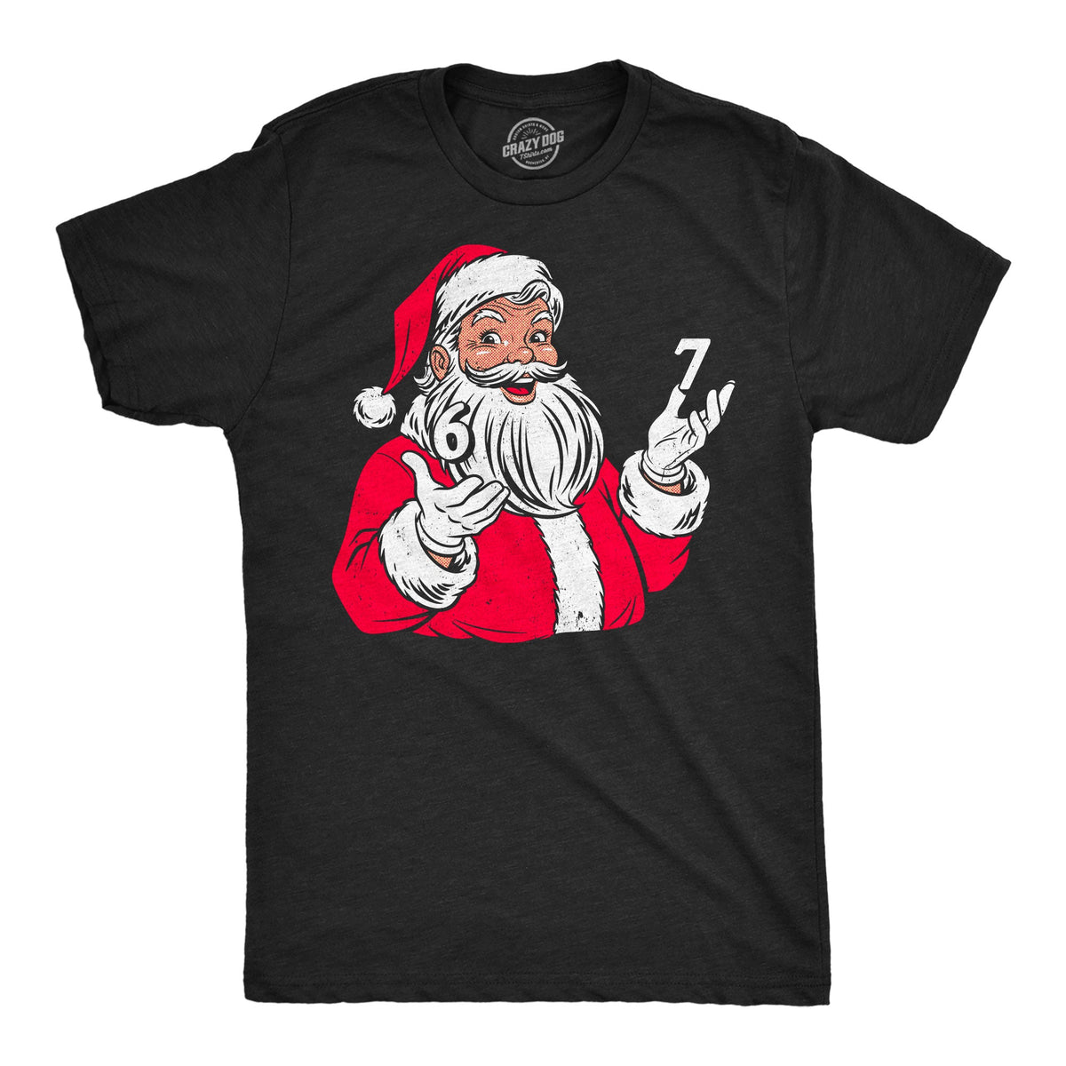 6 7 Santa Claus Men's T Shirt product image 1