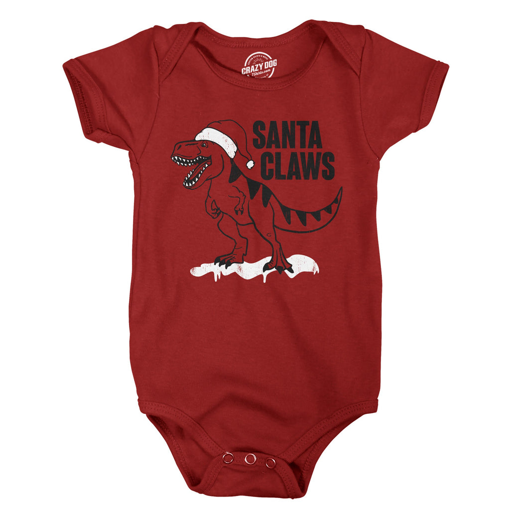 Santa Claws Baby Bodysuit