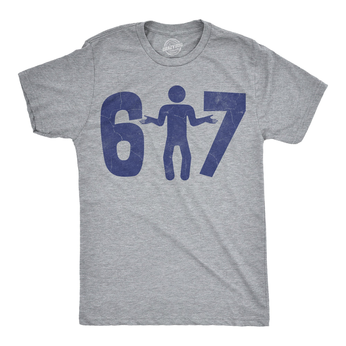 6 7 Stick Figure Men's T Shirt product image 1