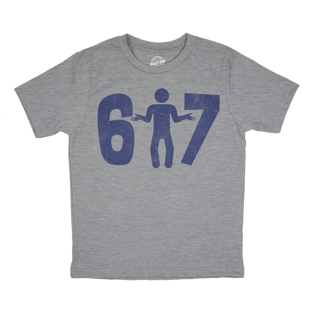 6 7 Stick Figure Youth T Shirt product image 1