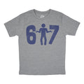 6 7 Stick Figure Youth T Shirt product image 1