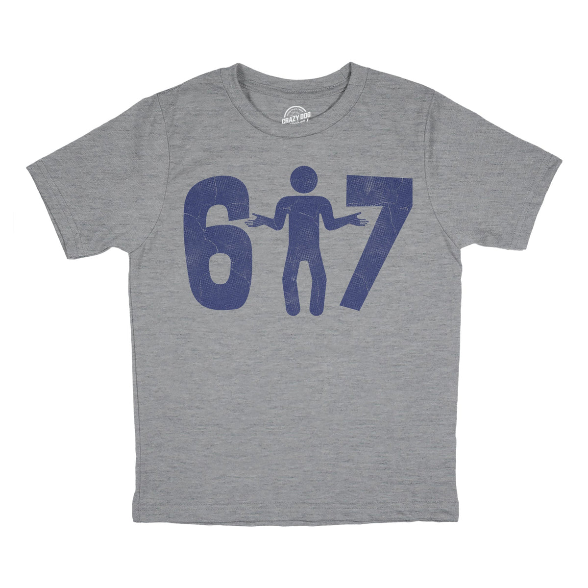 6 7 Stick Figure Youth T Shirt product image 1