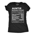Auntie Nutrition Facts Women's T Shirt product image 1