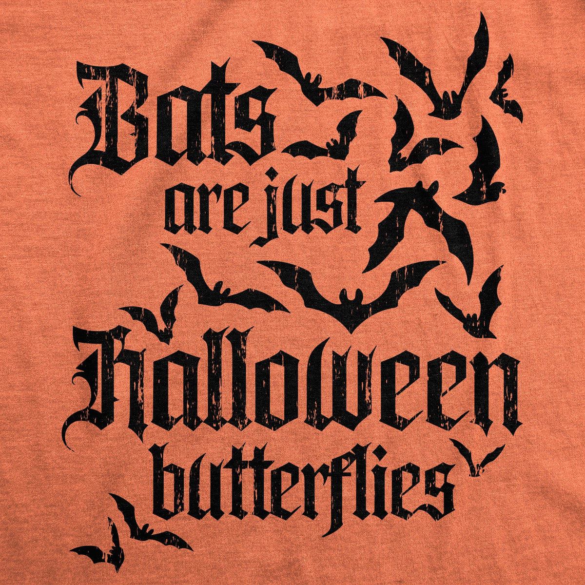 Bats Are Just Halloween Butterflies Women's T Shirt product image 2