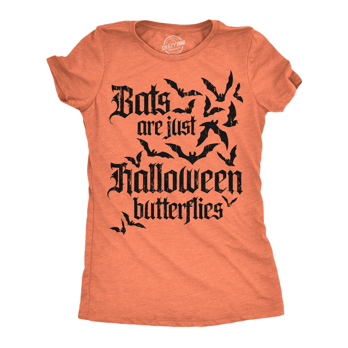 Bats Are Just Halloween Butterflies Women's T Shirt product image 1