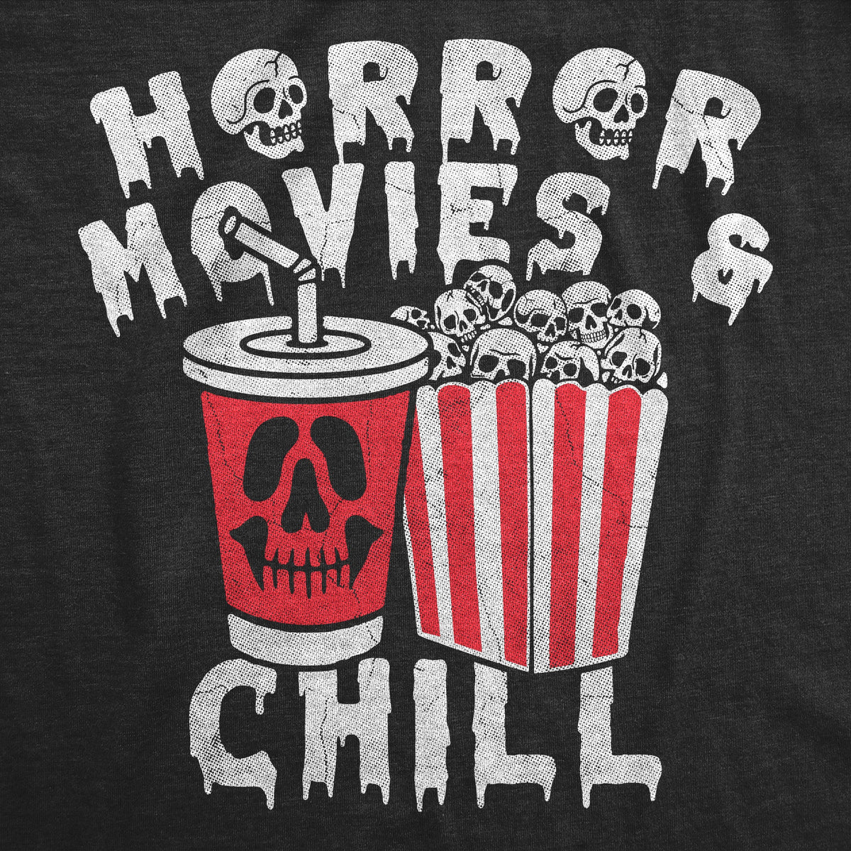 Horror Movies And Chill Women's T Shirt product image 2