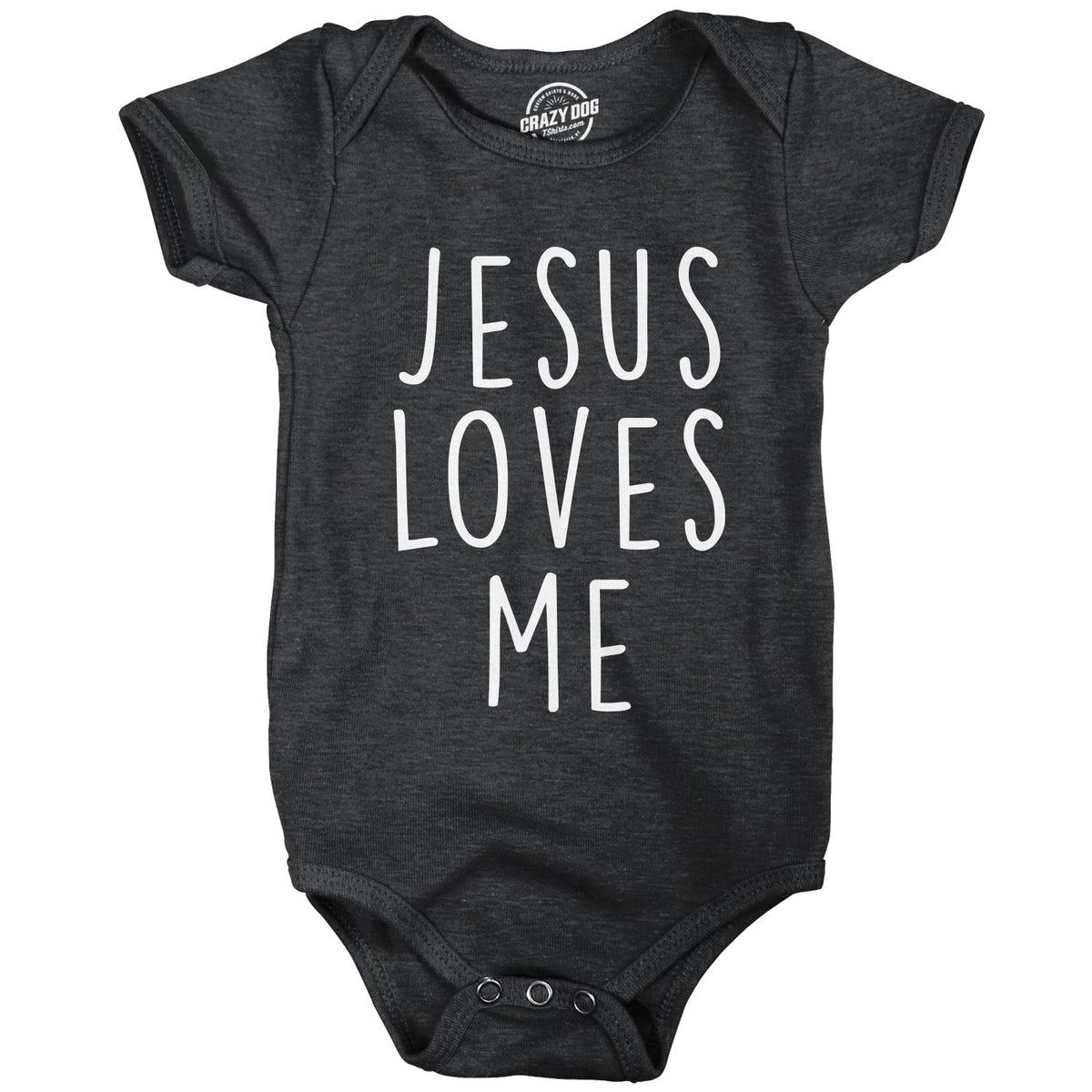 Jesus Loves Me Baby Bodysuit