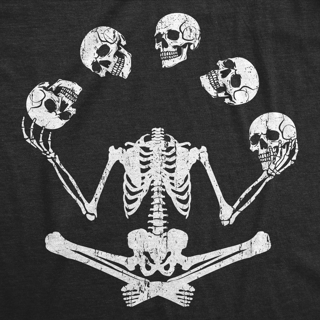 Juggling Skeleton Men's T Shirt product image 3