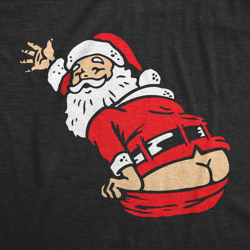 Mooning Santa Pocket Tee Men's T Shirt product image 2