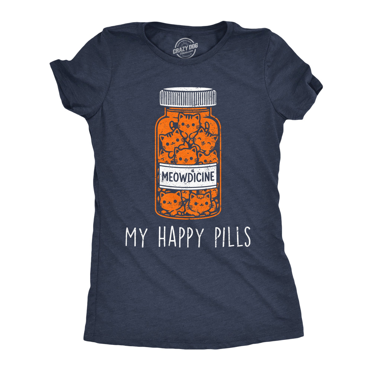 Meowdicine My Happy Pills Women's T Shirt product image 1