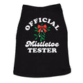 Official Mistletoe Tester Dog Shirt product image 1