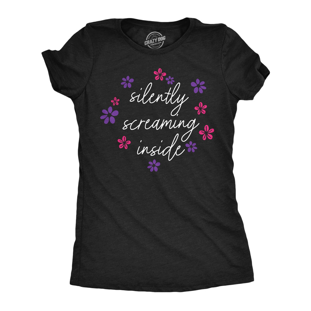 Silently Screaming Inside Women's T Shirt product image 1