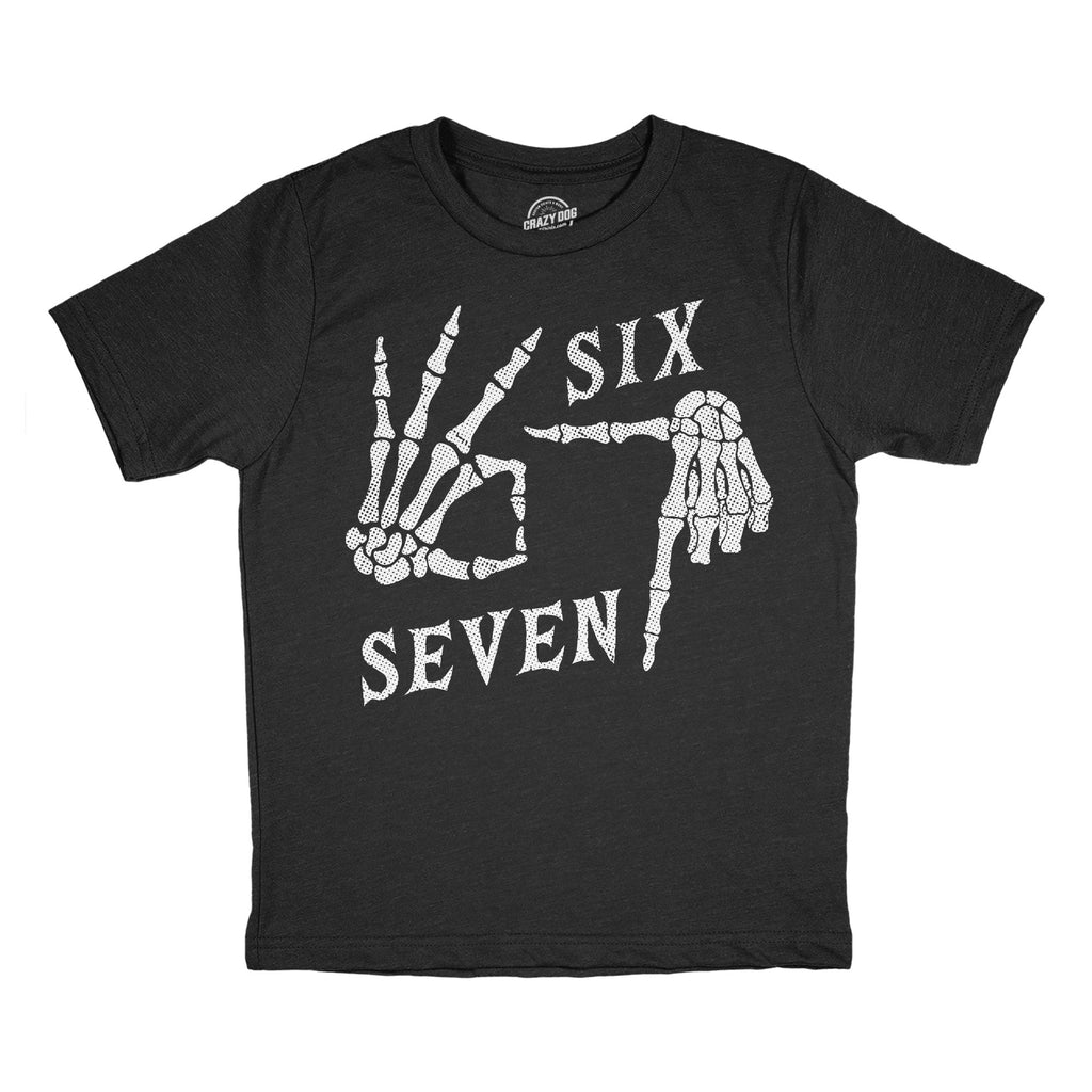 6 7 Skeleton Hands Youth T Shirt product image 1