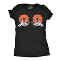 Skeleton Pinch Pumpkin Tits Women's T Shirt product image 1