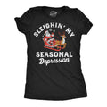 Sleighin My Seasonal Depression Women's T Shirt product image 1