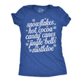 Snowflakes Hot Cocoa Candy Canes Jingle Bells Mistletoe product image 1