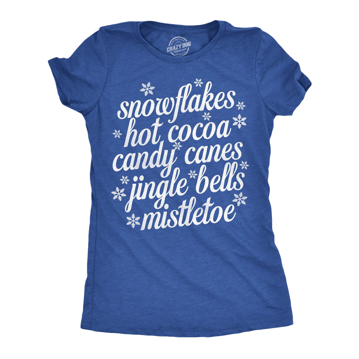 Snowflakes Hot Cocoa Candy Canes Jingle Bells Mistletoe product image 1