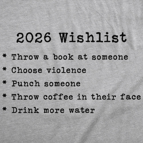 2026 Wishlist Women's T Shirt product image 2