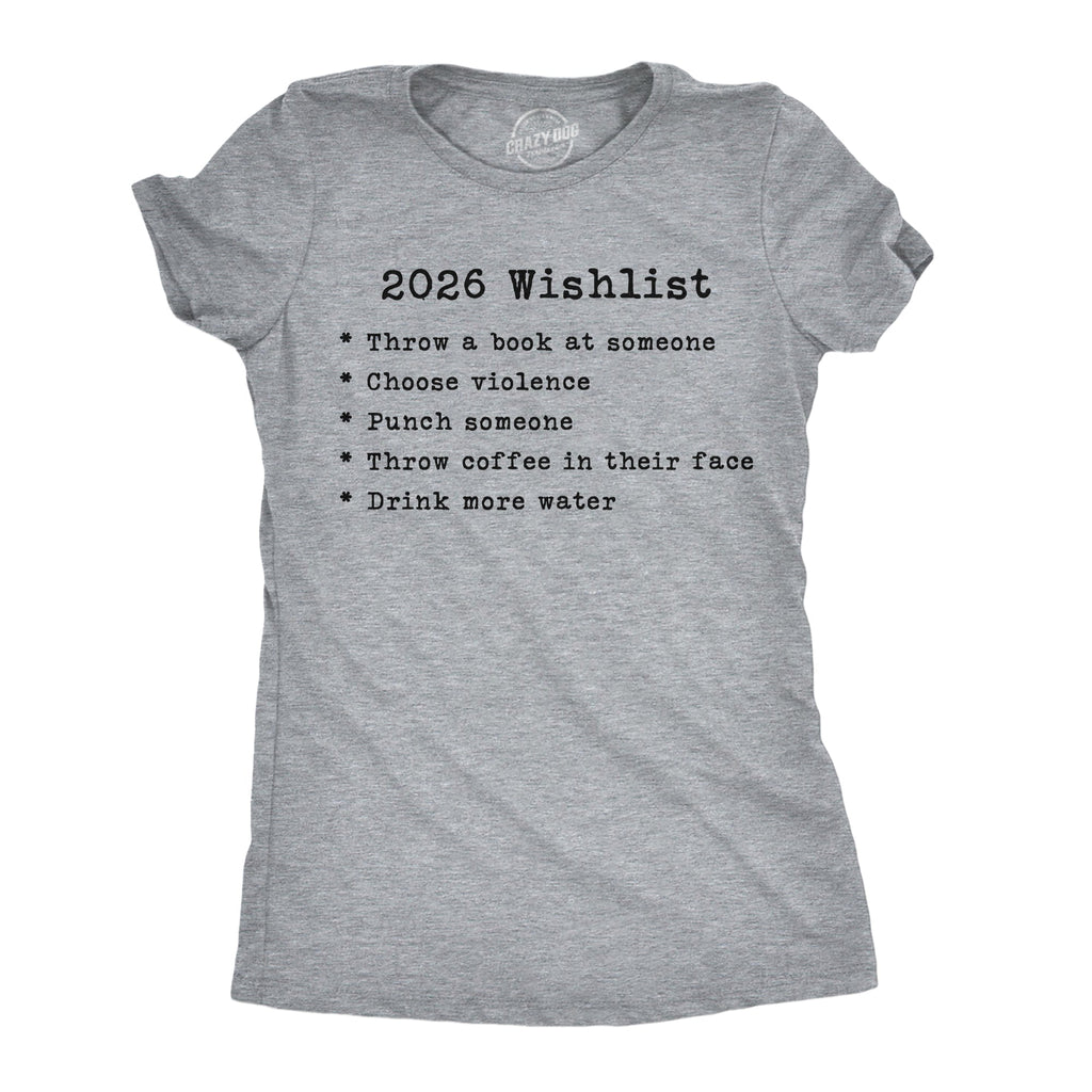 2026 Wishlist Women's T Shirt product image 1