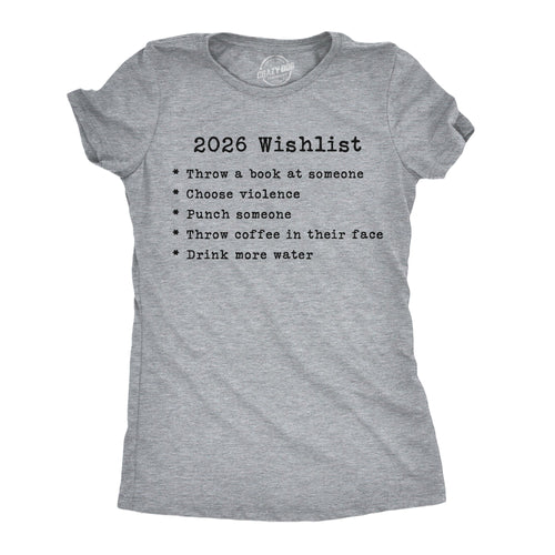 2026 Wishlist Women's T Shirt product image 1