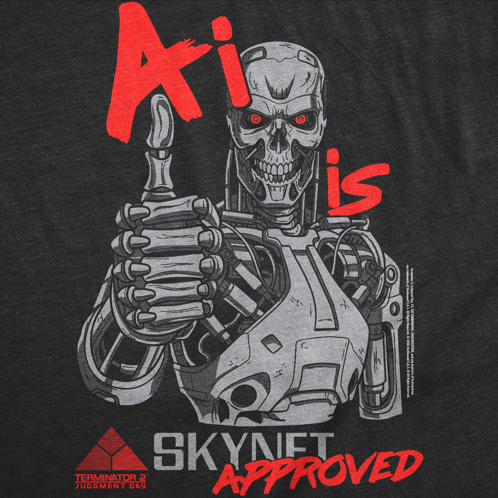 AI Is Skynet Approved Men's T Shirt product image 3