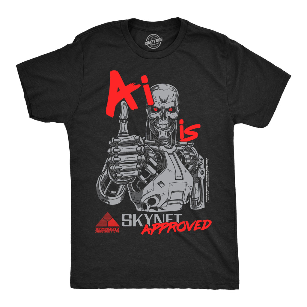 AI Is Skynet Approved Men's T Shirt product image 1