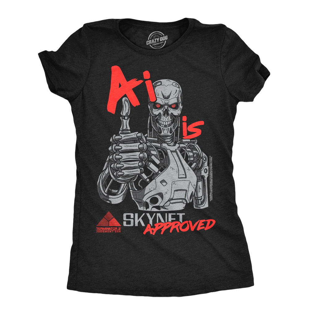 AI Is Skynet Approved Women's T Shirt product image 1