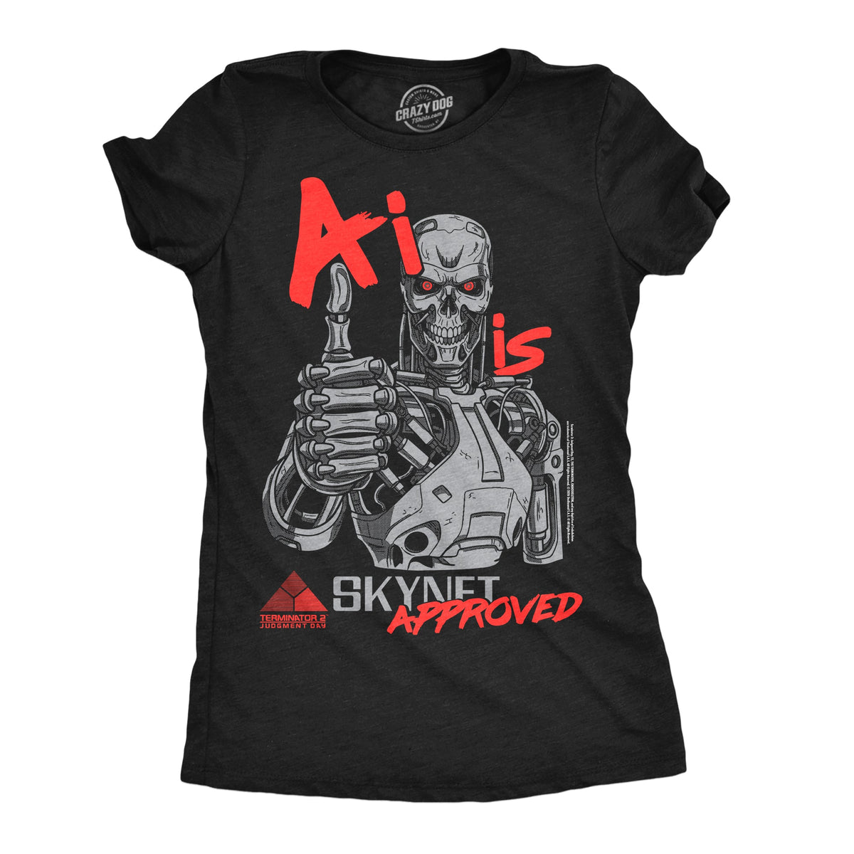 AI Is Skynet Approved Women's T Shirt product image 1