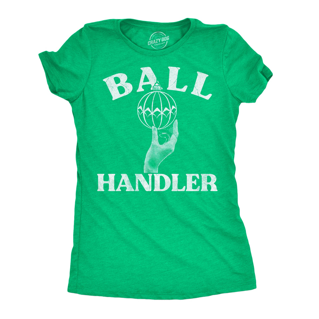 Ball Handler Christmas Ornament Women's T Shirt product image 1