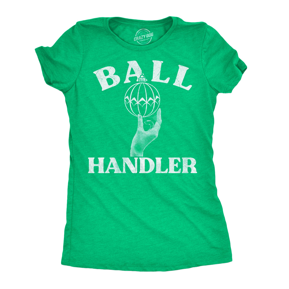 Ball Handler Christmas Ornament Women's T Shirt product image 1