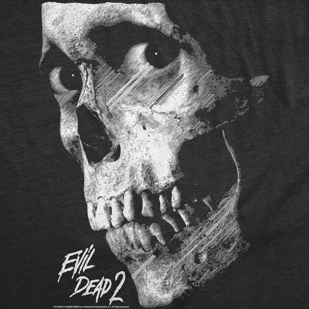 Evil Dead 2 Skull Men's T Shirt product image 3
