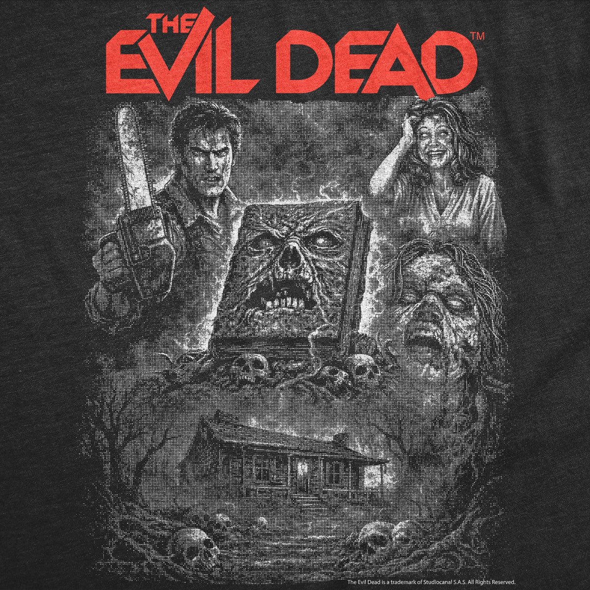 The Evil Dead Collage Men's T Shirt product image 2