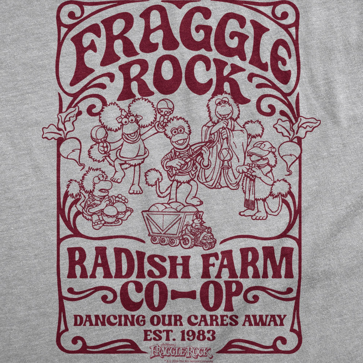 Fraggle Rock Raddish Farm Co Op Women's T Shirt product image 2