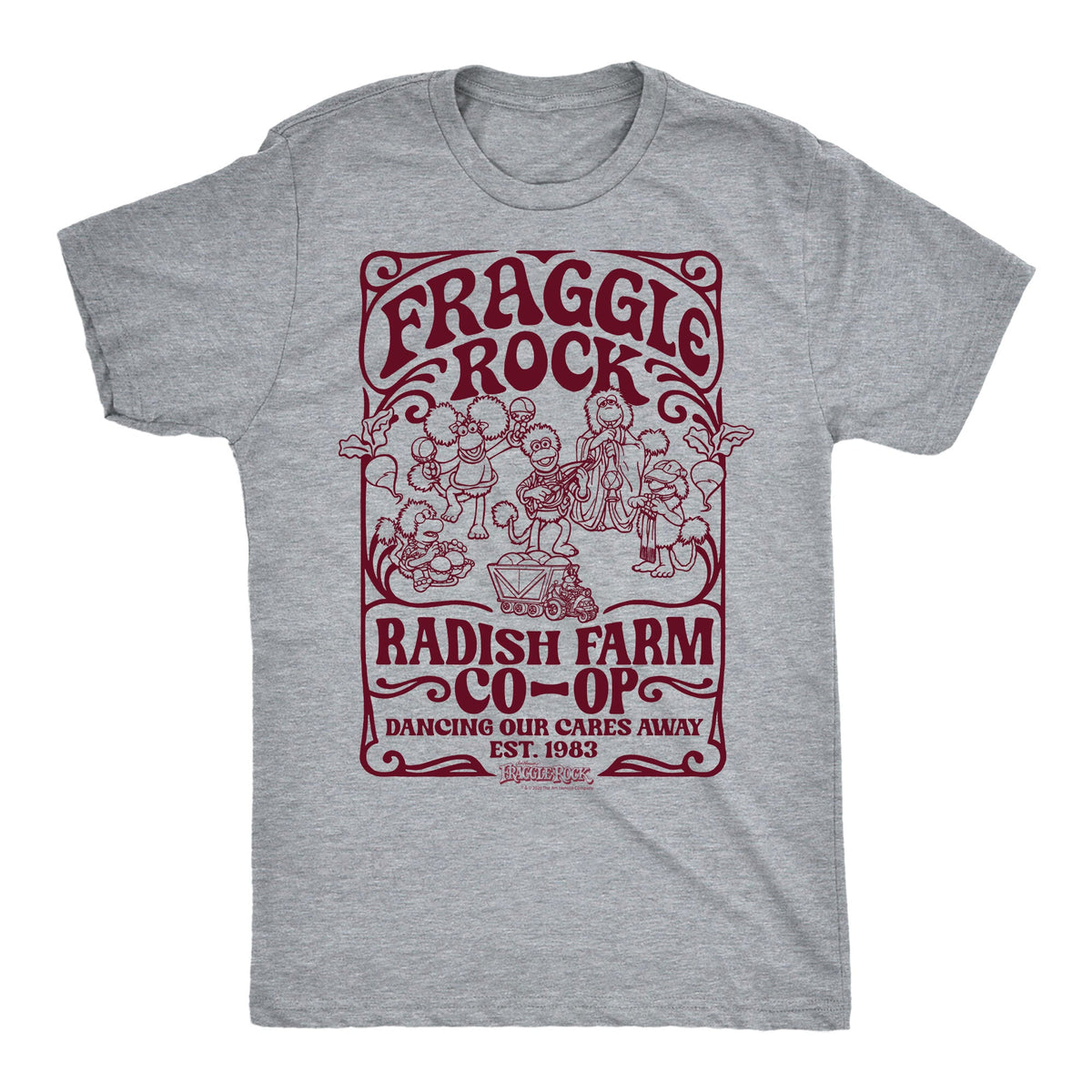 Fraggle Rock Raddish Farm Co Op Men's T Shirt product image 1