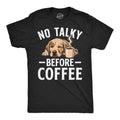 No Talky Before Coffee Men's T Shirt product image 1