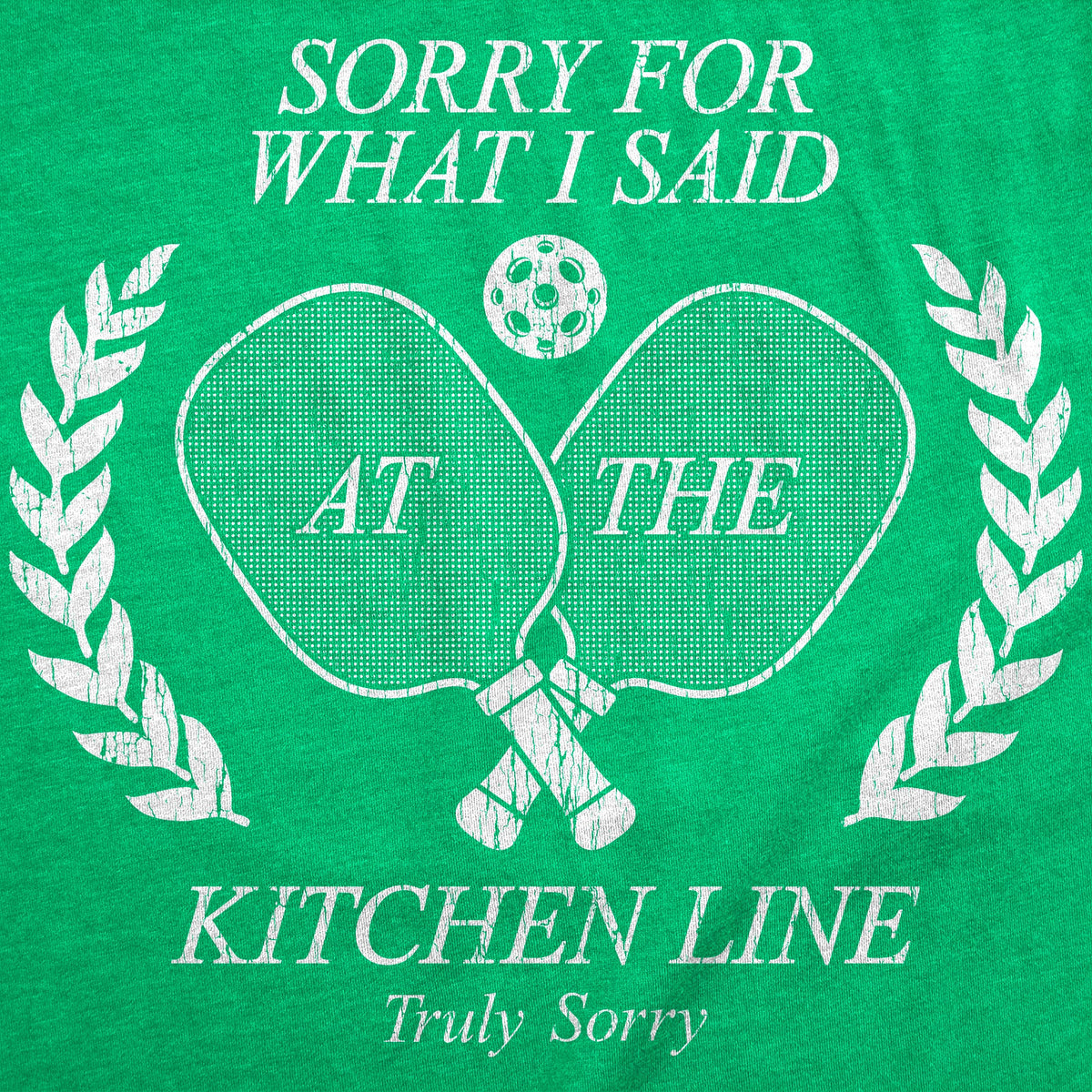 Sorry For What I Said At The Kitchen Line Men's T Shirt product image 2