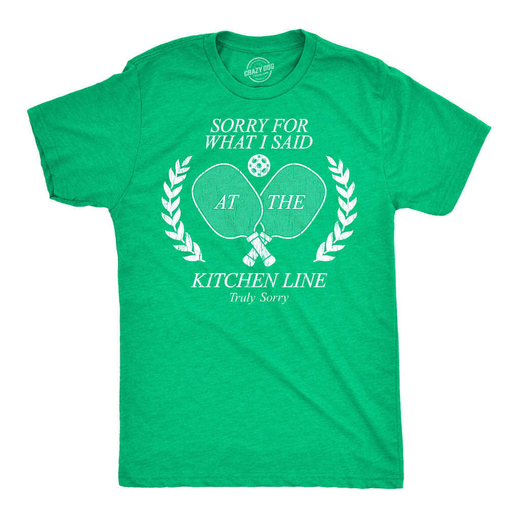 Sorry For What I Said At The Kitchen Line Men's T Shirt product image 1