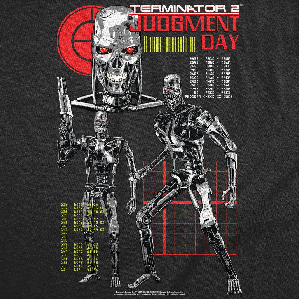 Terminator 2 Endo Collage Men's T Shirt product image 3