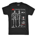 T 800 Endoskeleton Schematics Men's T Shirt product image 1
