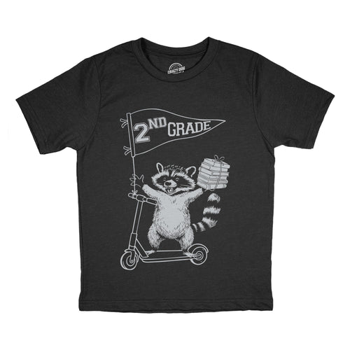 2nd Grade Raccoon Youth T Shirt product image 1