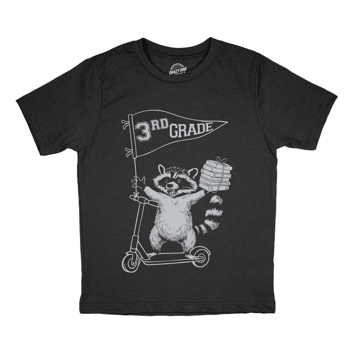3rd Grade Raccoon Youth T Shirt product image 1