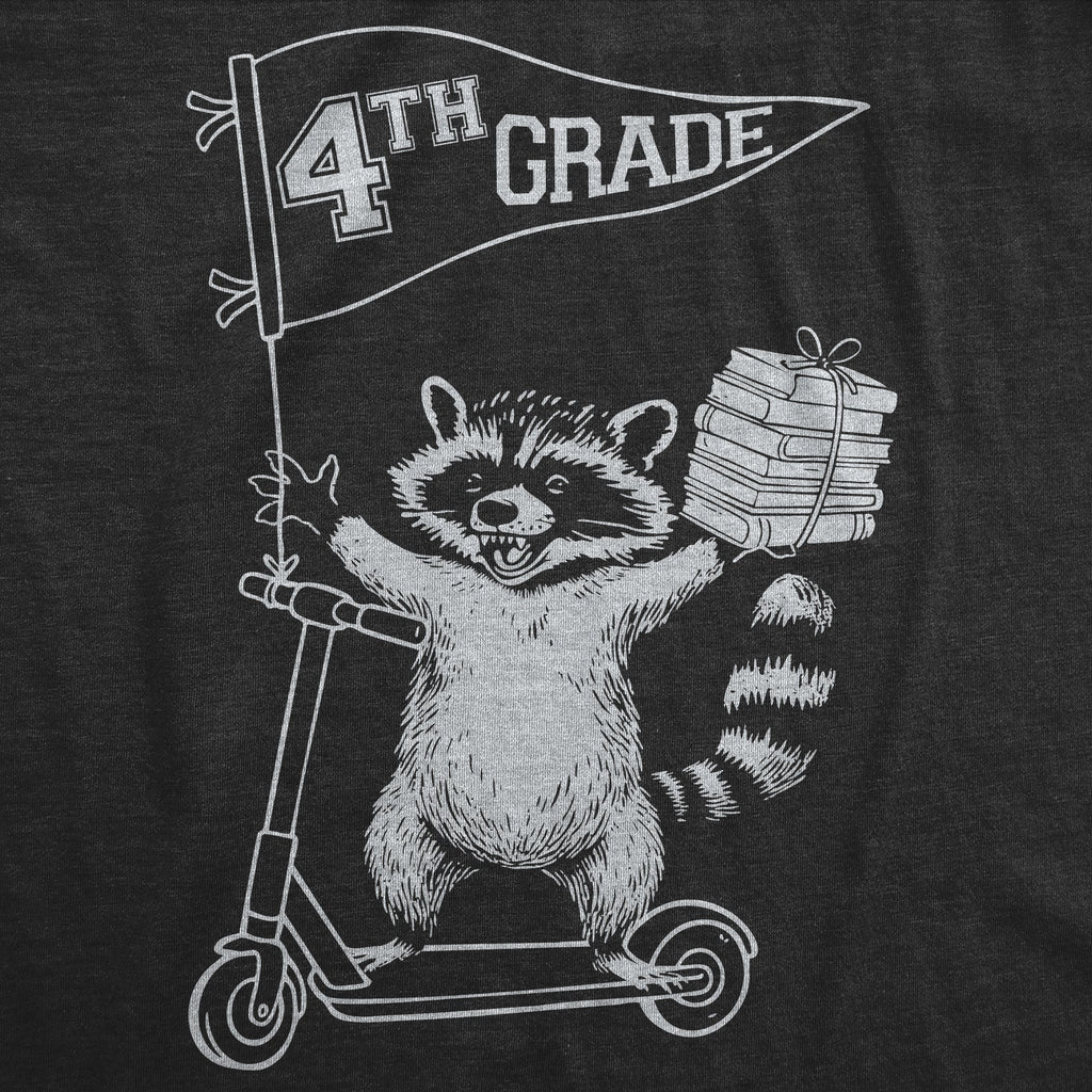 4th Grade Raccoon Youth T Shirt product image 2