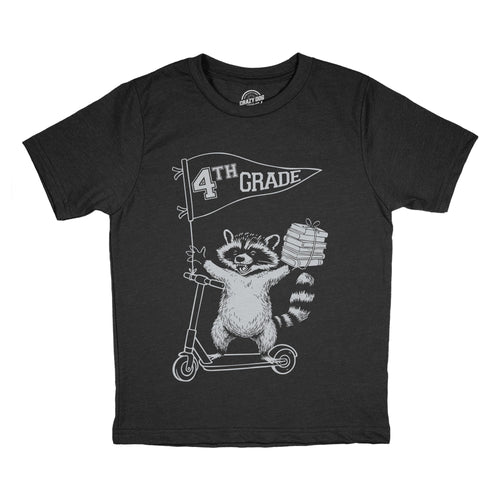 4th Grade Raccoon Youth T Shirt product image 1